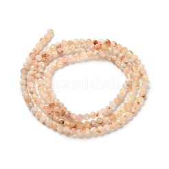 Природный цитрин бисер нитей G-RM2025-05B-2mm