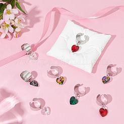 Кольца-манжеты из нержавеющей стали 304&nbsp;RJEW-UN00030