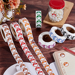 7 рулон бумажных наклеек&nbsp;STIC-WH0003-40A