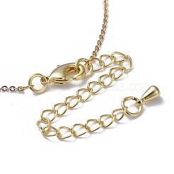 Ожерелье с кулоном из кубического циркония&nbsp;NJEW-JN02426