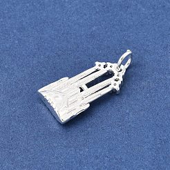 Messing micro pave klare zirkonia anhänger&nbsp;KK-Z147-15S