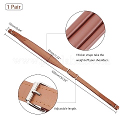 Плечевые ремни из искусственной кожи аккордеона FIND-WH0052-84B