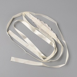 Свадебный пояс для свадебного платья&nbsp;AJEW-WH0223-56A