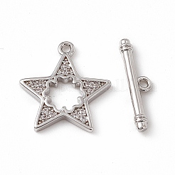 Латунные застежки-молнии из прозрачного кубического циркония KK-K271-05P