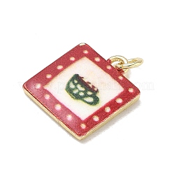 Pendenti in ottone stampato&nbsp;KK-CBA9B3D-02G-02