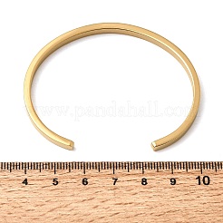 Manschettenarmreifen aus 304 Edelstahl&nbsp;BJEW-H644-08G