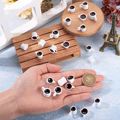 24шт 6 стиля смоляной кукольный домик миниатюрный кофе DIY-TA0012-81