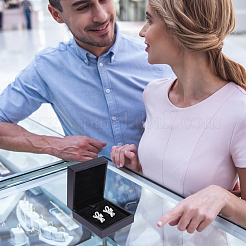 Бархатные подарочные коробки для хранения&nbsp;CON-WH0110-009B