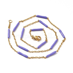 Gliederkette aus Emaille&nbsp;STAS-B025-02G-04