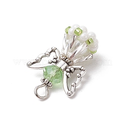 Граненые подвески стекла&nbsp;PALLOY-MZ00585-03