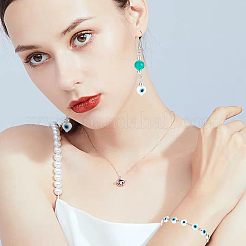 2 нити бусины ручной работы от сглаза лэмпворк нити LAMP-FH0001-08A