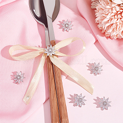 6 шт. латунные пуговицы с 1 отверстиями и хвостовиком из циркония FIND-FG0003-27B