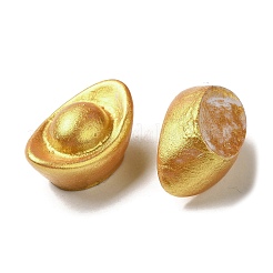 オペーク樹脂カボション  インゴット  ゴールド  12x19x10mm&nbsp;CRES-D028-02A