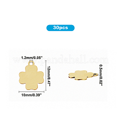 Латунь подвески KK-PH0039-72AB