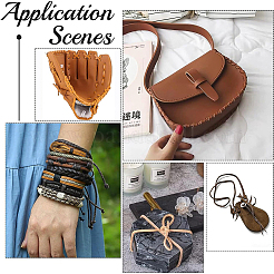 1 рулон шнуров из коровьей кожи WL-BC0001-02