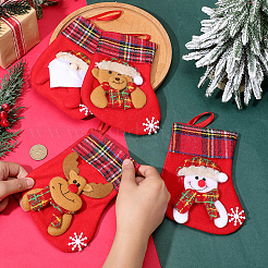 12 ciondolo decorativo per borsa regalo natalizia in stoffa&nbsp;FIND-SP0020-60C