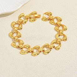 Браслеты из железных цепей в стиле хип-хоп для женщин&nbsp;AU5416