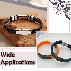 11 pz 11 stili di fermagli per cinturini per orologi in acciaio inossidabile&nbsp;STAS-CJ0003-41