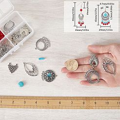 94 шт. каплевидные и геометрические бусины DIY-SC0016-43