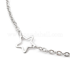 Ножные браслеты из нержавеющей стали 304 AJEW-H104-06P