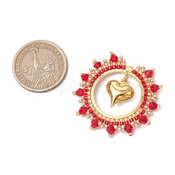 Цилиндрические семена плоские круглые подвески&nbsp;PALLOY-MZ00598-01