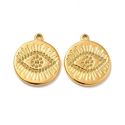 Pendentifs en acier inoxydable 304 avec placage ionique (IP) et sertissage de strass&nbsp;STAS-A066-16G