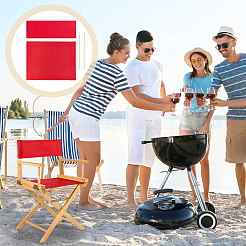 Сменный чехол для стула из брезентовой ткани AJEW-WH0502-32A