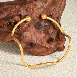 Браслеты-манжеты из нержавеющей стали 304 в европейском и американском стиле&nbsp;DL4487-2