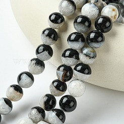 Натуральный кристалл и агата нитей бисера G-K134-03-12mm