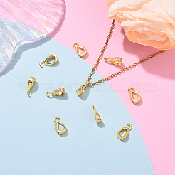 10 шт. Латунные подвески с микропаве&nbsp;ZIRC-YW0001-28