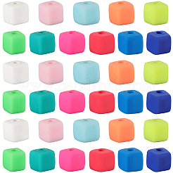 10 прядь бусины из полимерной глины ручной работы&nbsp;CLAY-SC0002-49