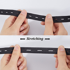 20 шт. пуговицы из смолы с 30-метровым плоским эластичным шнуром из полипропилена и поликоттона&nbsp;DIY-GF0009-64A