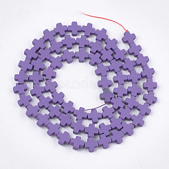 Spray dipinto non magnetici sintetici ematite fili&nbsp;G-T116-18A-15