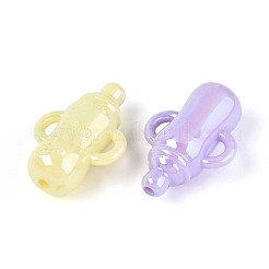 Непрозрачные акриловые бусины с УФ-покрытием OACR-T028-78