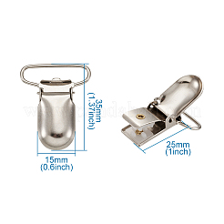 Металлические зажимы детской соски&nbsp;AJEW-TA0016-06P