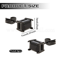 2 шт. серьги-гвоздики из нержавеющей стали&nbsp;EJEW-LP0001-42B