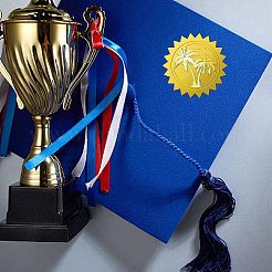 34 лист самоклеящихся наклеек с тиснением золотой фольги&nbsp;DIY-WH0509-047