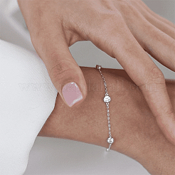 Set di gioielli in argento sterling con cerchio in zircone&nbsp;ID1679-2
