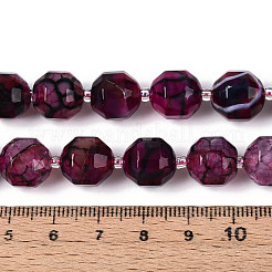 Нити бусин из натурального агата (окрашенного и нагретого) G-T139-92B