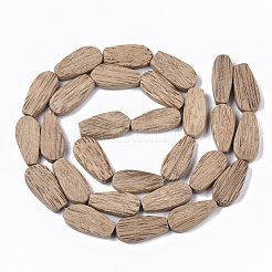 Fili di perline di legno di cocco non tinti e naturali&nbsp;WOOD-T024-004