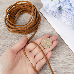 Плоский шнур для украшений из воловьей кожи LC-GF0001-10B-02