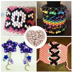 800cs пластиковые перламутровые бусины KY-SP0001-53A