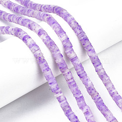 Полимерной глины ручной работы бисер нитей CLAY-R089-6mm-162