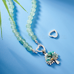 925 серебряный пружинный затвор с кольцом FIND-PH0021-77C