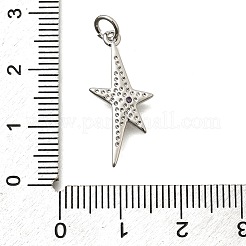 Латунные микро проложить кубического циркония подвески&nbsp;KK-Z093-19P