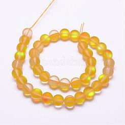 Синтетические лунные камни G-F142-10mm-12