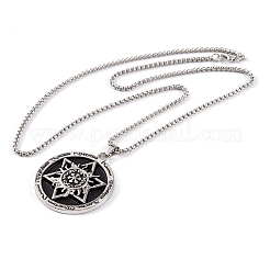 Ожерелья-цепочки из нержавеющей стали&nbsp;LS-NJEW-P304-01D