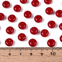 Непрозрачные цветные стеклянные бусины&nbsp;SEED-N007-39B-08