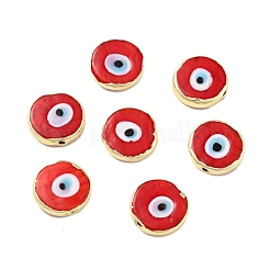 Стеллаж покрытие ручной работы бусины лэмпворк от сглаза KK-F838-02-G