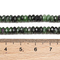 Chapelets de perles de rubis en zoïsite naturelle&nbsp;GG-CBAE4D4-A09-01